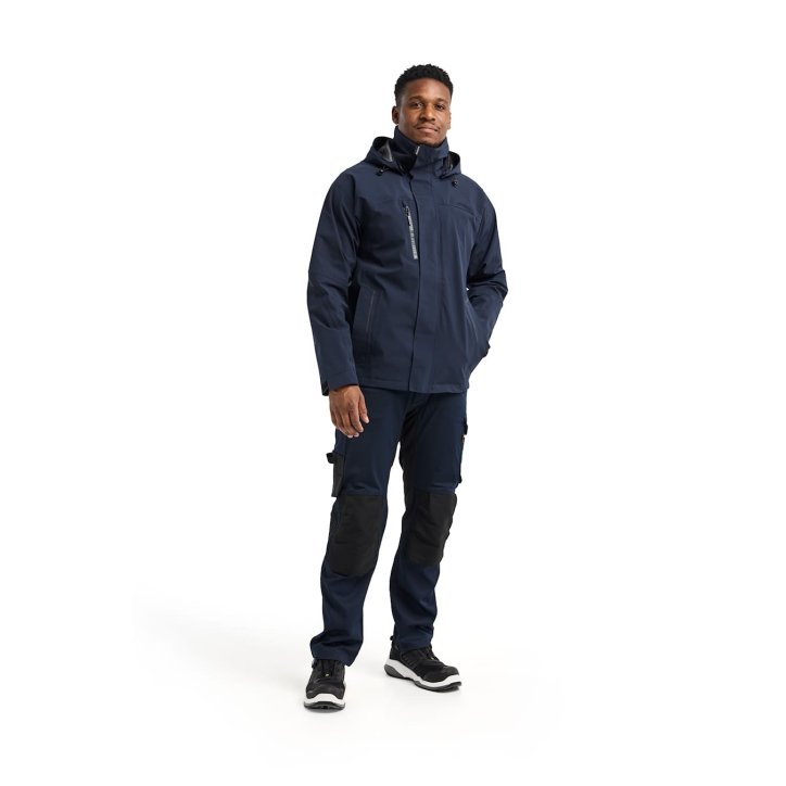 Veste imperméable extensible Blaklader 4483 - BLEU MARINE