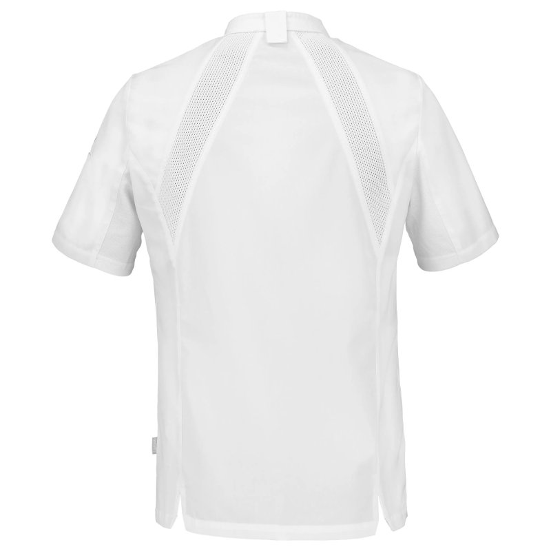Veste de travail CEPOVETT 2MRJHC – Blanc – vue arrière