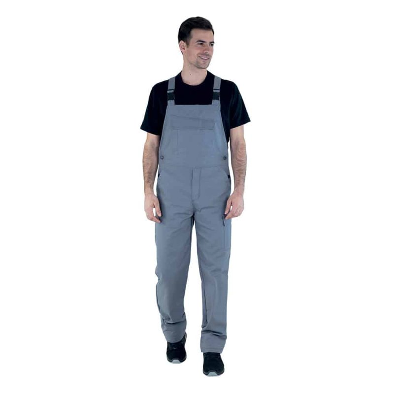 Cotte de travail CEPOVETT 6MIMUP – Gris – vue arrière