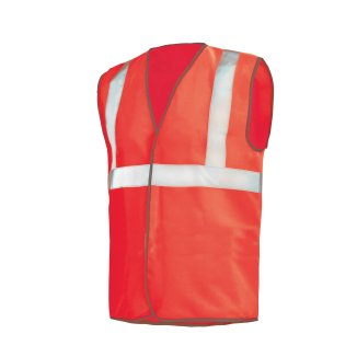 Gilet de travail CEPOVETT 9920 – Rouge – vue officielle