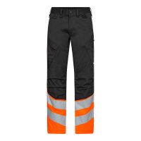 Pantalon de travail ENGEL 2546 – Orange / gris – vue avant