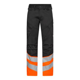 Pantalon de travail ENGEL 2546 – Orange / gris – vue avant