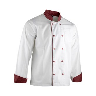 Veste de travail LMA 2299 – Blanc – vue avant