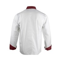 Veste de travail LMA 2299 – Blanc – vue arrière