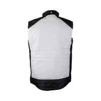 Bodywarmer de travail LMA 5099 – Blanc – vue arrière