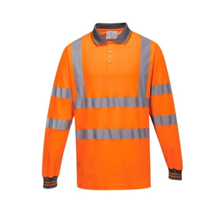 Polo manches longues haute visibilité S271