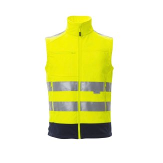 Softshell Sans Manches Haute Visibilité Trafic