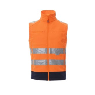 Softshell Sans Manches Haute Visibilité Trafic