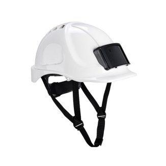 Casque Chantier ENDURANCE PB55 - Porte-Badge Intégré | Esprotect