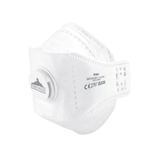 Paquet de 10 masques FFP3 EAGLE pliable Dolomite avec valve