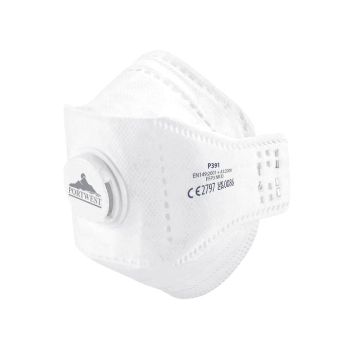 Paquet de 10 masques FFP3 EAGLE pliable Dolomite avec valve Paquet de 10 masques FFP3 EAGLE pliable Dolomite avec valve