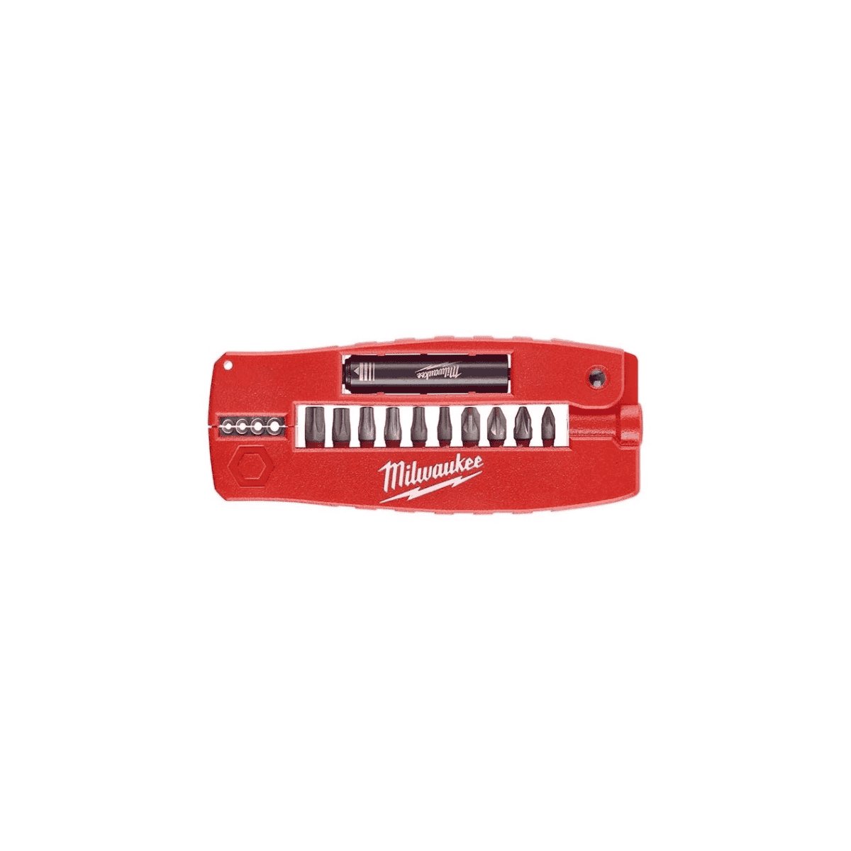 Kit tournevis 12 embouts SHOCKWAVE Milwaukee — Professionnel Kit tournevis 12 embouts SHOCKWAVE Milwaukee — Professionnel