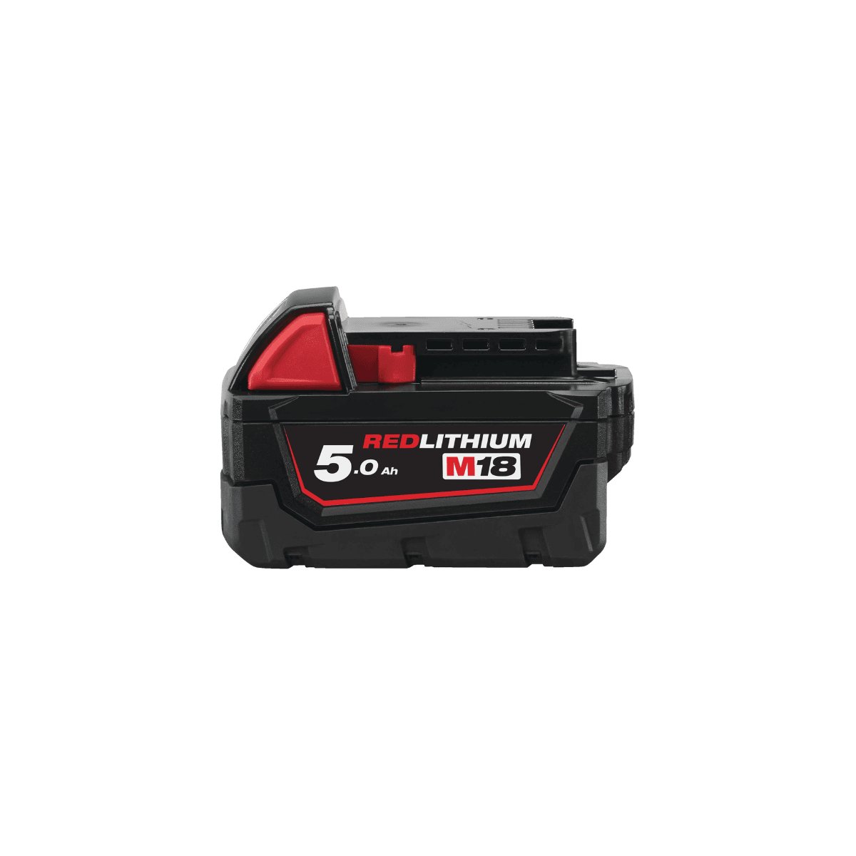 Batterie lithium rouge 5,0 Ah M18 Milwaukee — Professionnel
