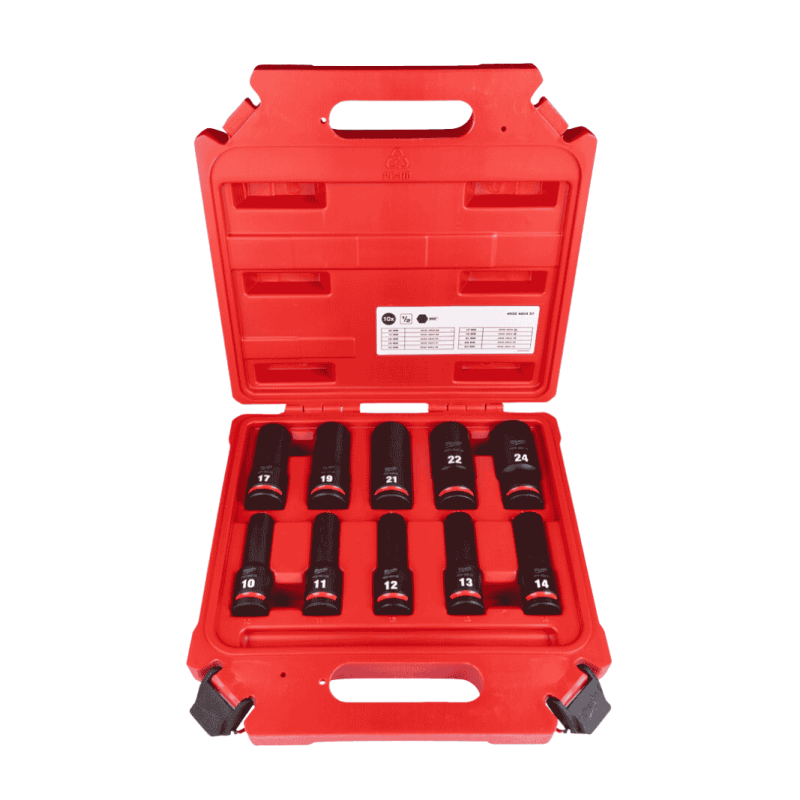 Ensemble de 10 douillettes longues 1/2 SHOCKWAVE