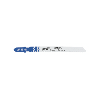 5 Lames scie sauteuse métaux et alliages 75 mm
