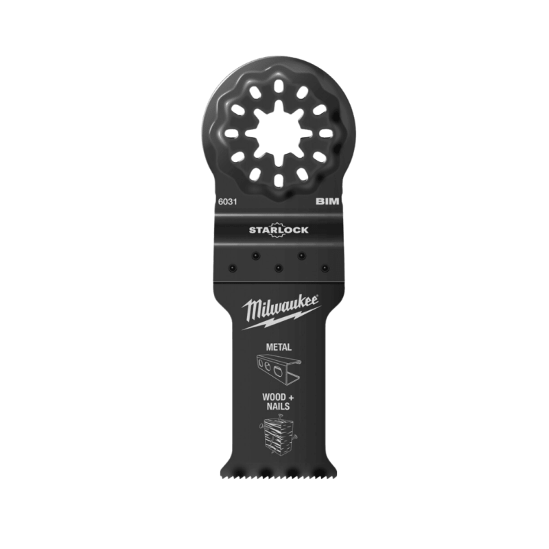 1 Lame plongeante 28 mm bois et métal pour MULTI-TOOL