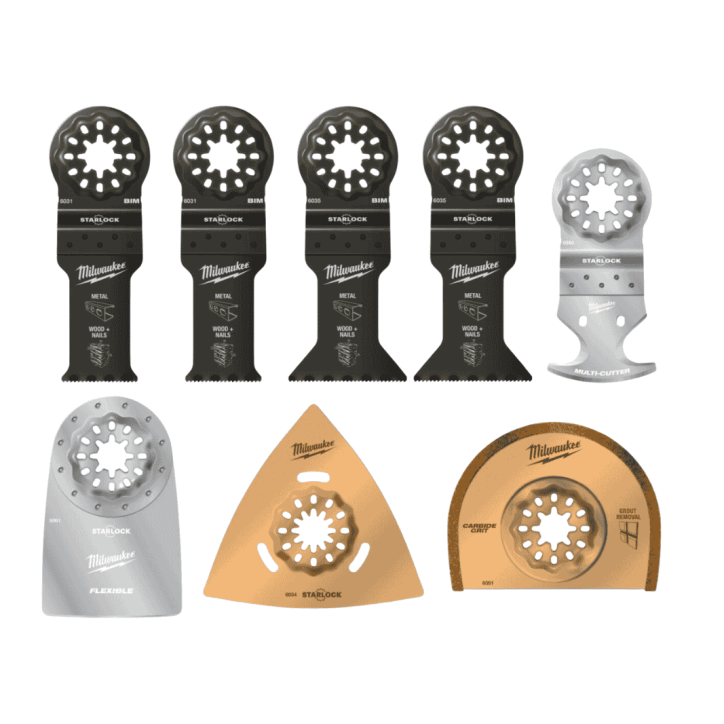 Coffret de 8 lames MULTI-OUTILS