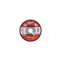 Disque à tronçonner Ø 125 mm DROIT PRO+