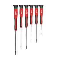 Set de 6 tournevis de précision TORX