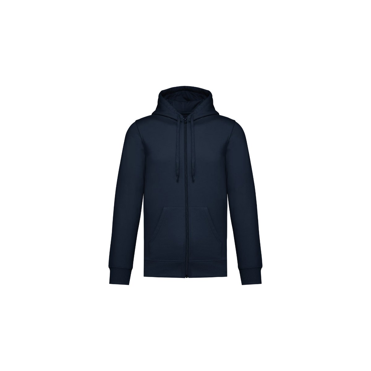 Sweat zippé à capuche K4042 - Confort éco-responsable