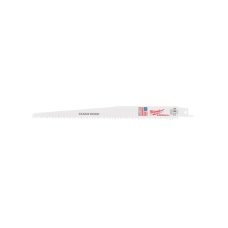 Paquet de 5 lames de scie sabre pour bois et plastique 230mm