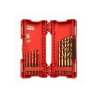 Set de 10 forêts métaux HSS-G SHOCKWAVE