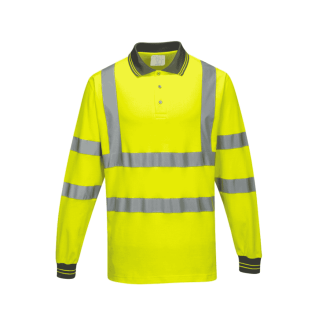 Polo manches longues haute visibilité S271