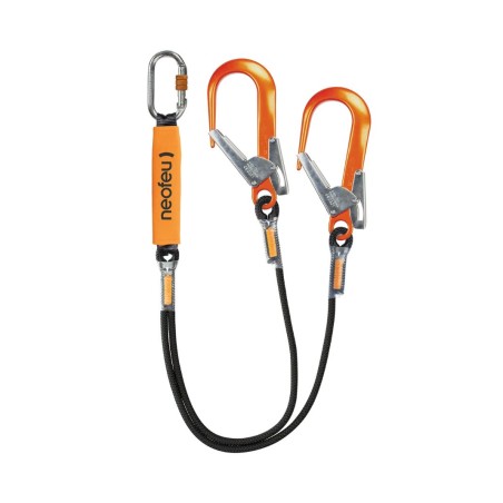 Absorbeur d’énergie avec longe double intégrée 1.7 M ABS'O