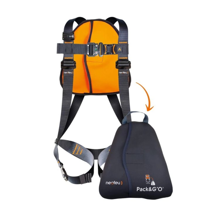 Harnais antichute PACK&G'O avec sac intégré Harnais antichute PACK&G'O avec sac intégré