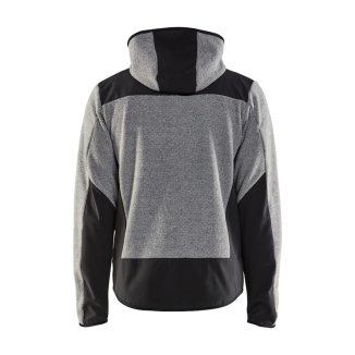 Veste softshell et tricot à capuche