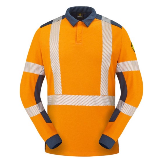 Polo manches longues haute...