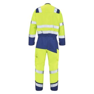 Cotte double zip haute visibilité FLUO SAFE XP